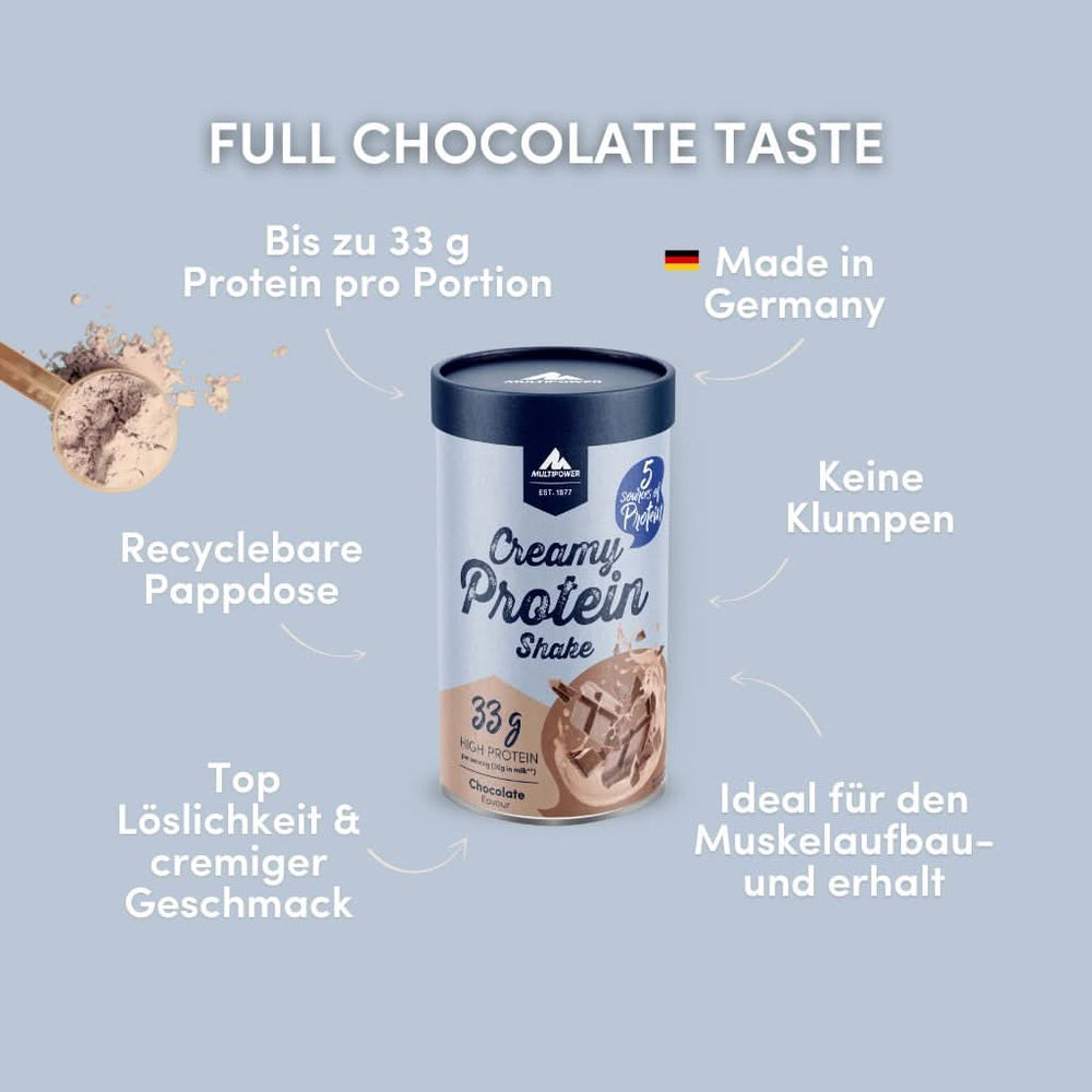 Creamy Protein Pulver 420g | 33g Eiweiß - Chocolate