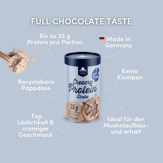 Creamy Protein Pulver 420g | 33g Eiweiß - Chocolate