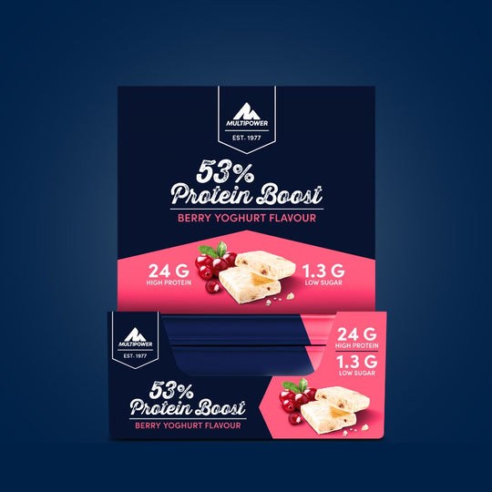 53% Protein Boost - 20x 45g | Johannisbeere-Joghurt