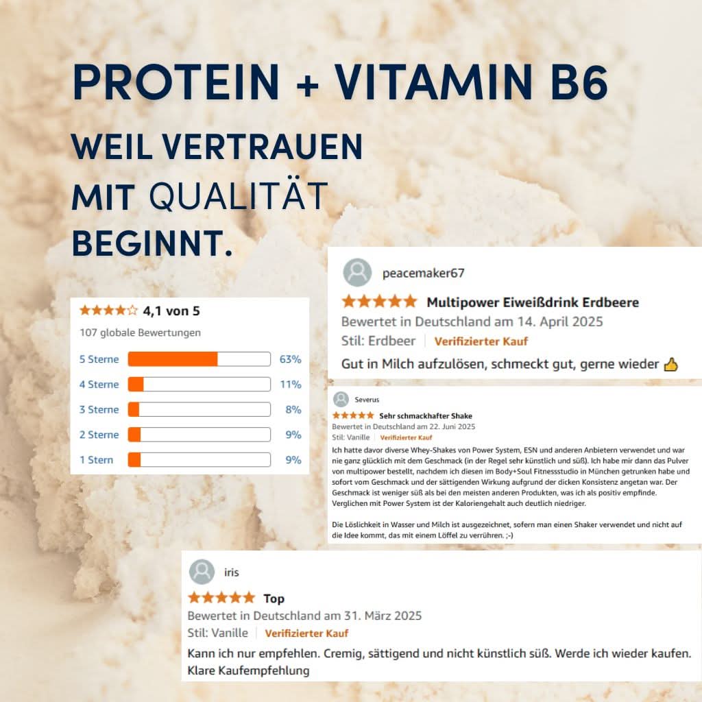 Creamy Protein Pulver 420g | 33g Eiweiß