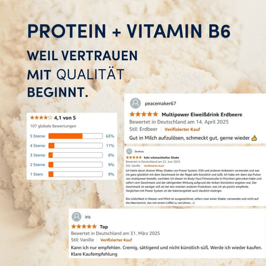 Creamy Protein Pulver 420g | 33g Eiweiß
