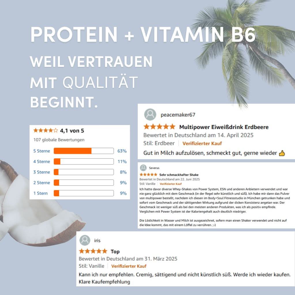 Creamy Protein Pulver 420g | 33g Eiweiß - Coconut