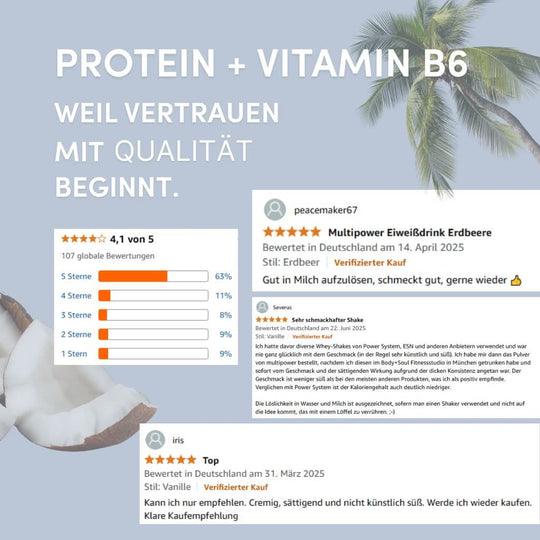 Creamy Protein Pulver 420g | 33g Eiweiß - Coconut