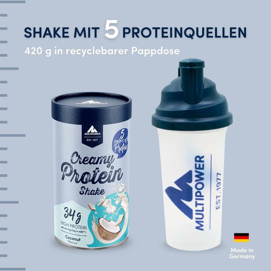 Creamy Protein Pulver 420g | 33g Eiweiß - Coconut