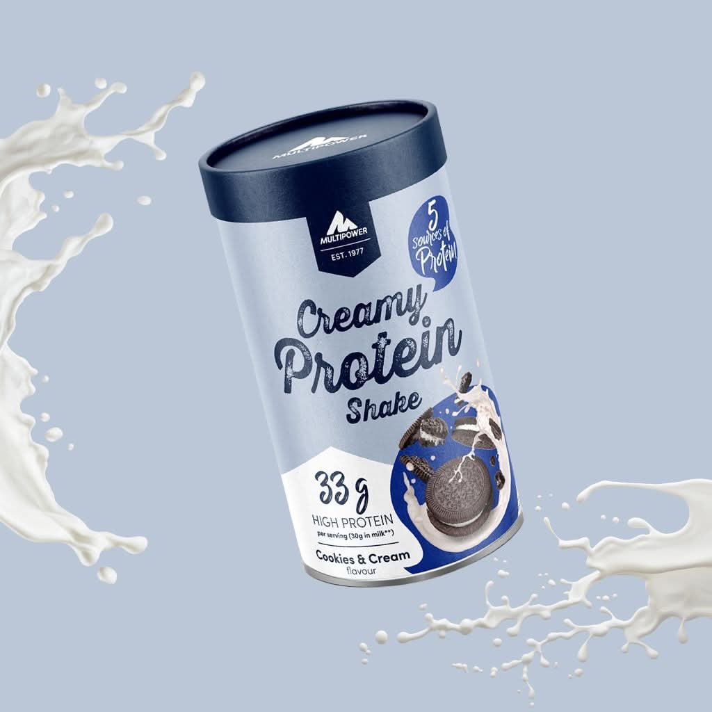 Creamy Protein Pulver 420g | 33g Eiweiß - Cookies & Cream