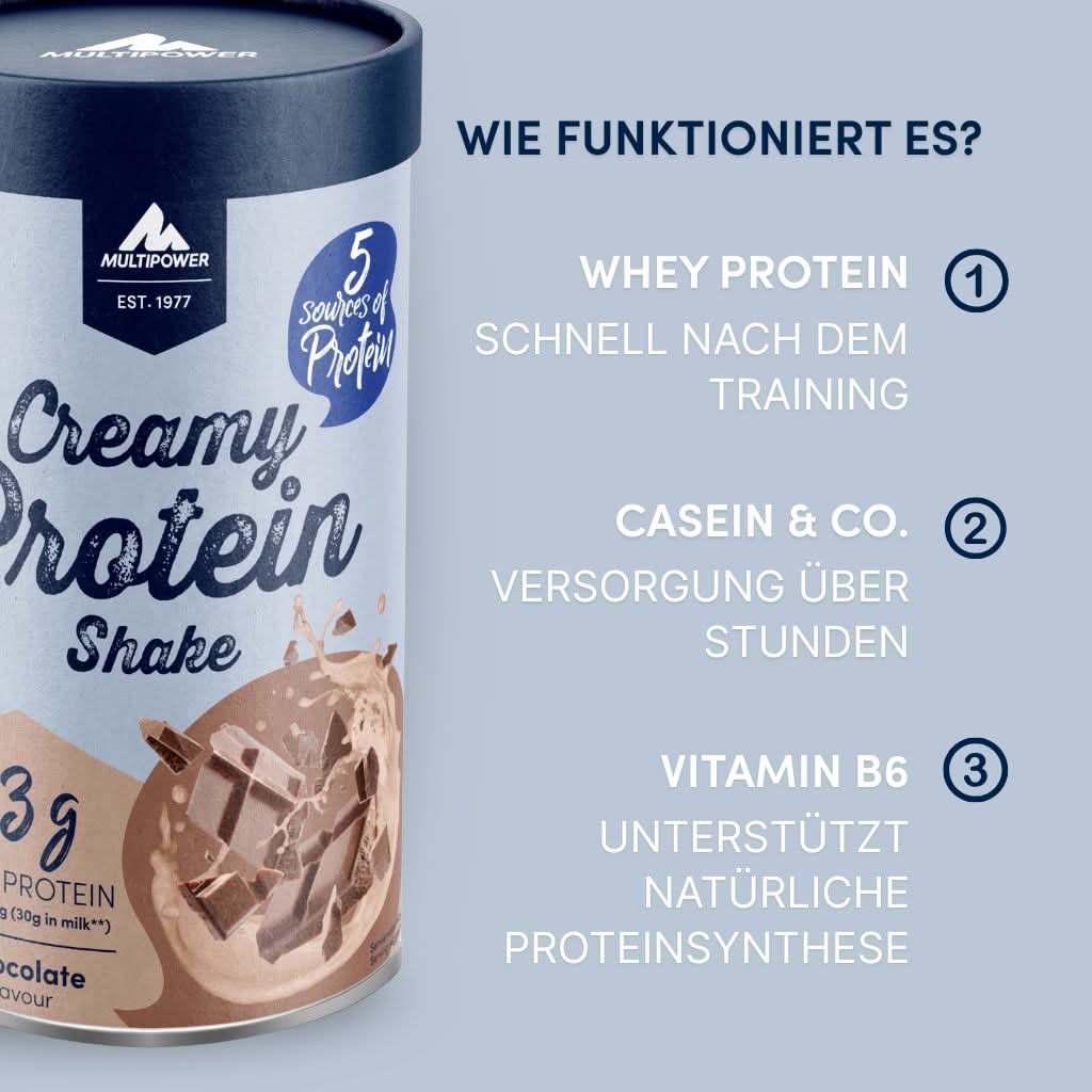 Creamy Protein Pulver 420g | 33g Eiweiß - Chocolate
