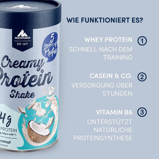 Creamy Protein Pulver 420g | 33g Eiweiß - Coconut