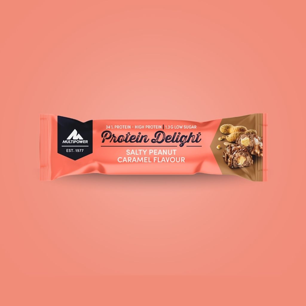 Protein Riegel Delight - 18x 35g | Salted Peanut & Karamell