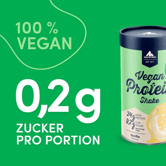 Vegan Protein Shake 420g | 24g Eiweiß - Vanille