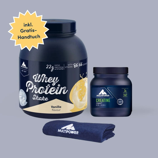 2kg Muskelaufbau-Paket | inkl. gratis Handtuch (2kg - MHD: 30.04.26)