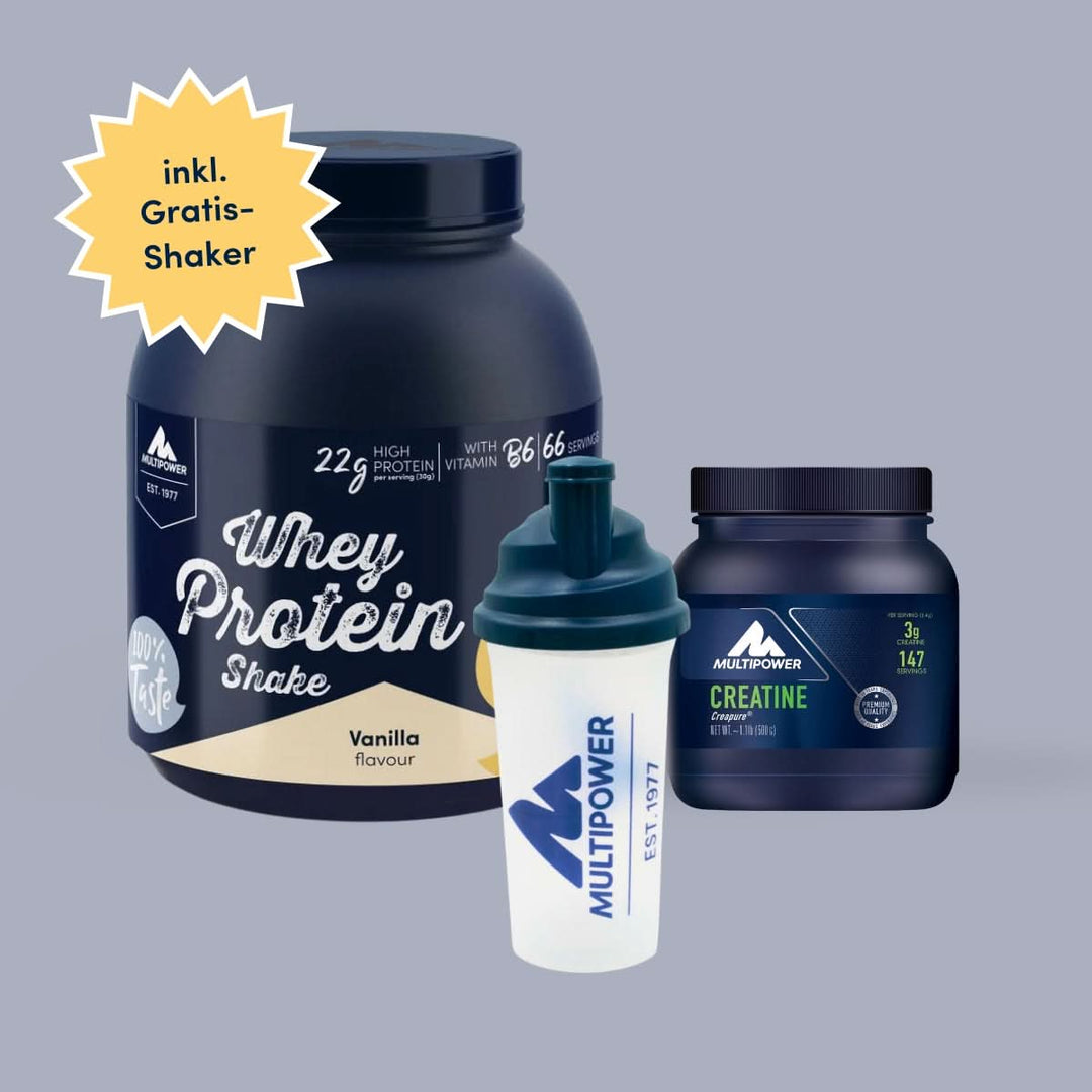 2kg Muskelaufbau-Paket | inkl. gratis Shaker