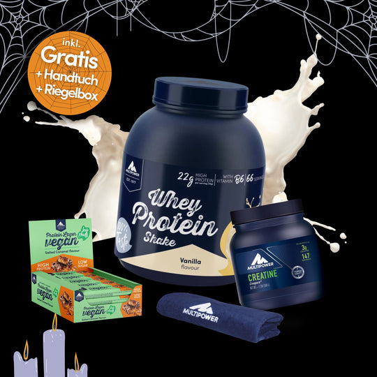 2kg Muskelaufbau-Paket | inkl. gratis Handtuch (2kg - MHD: 30.04.26)