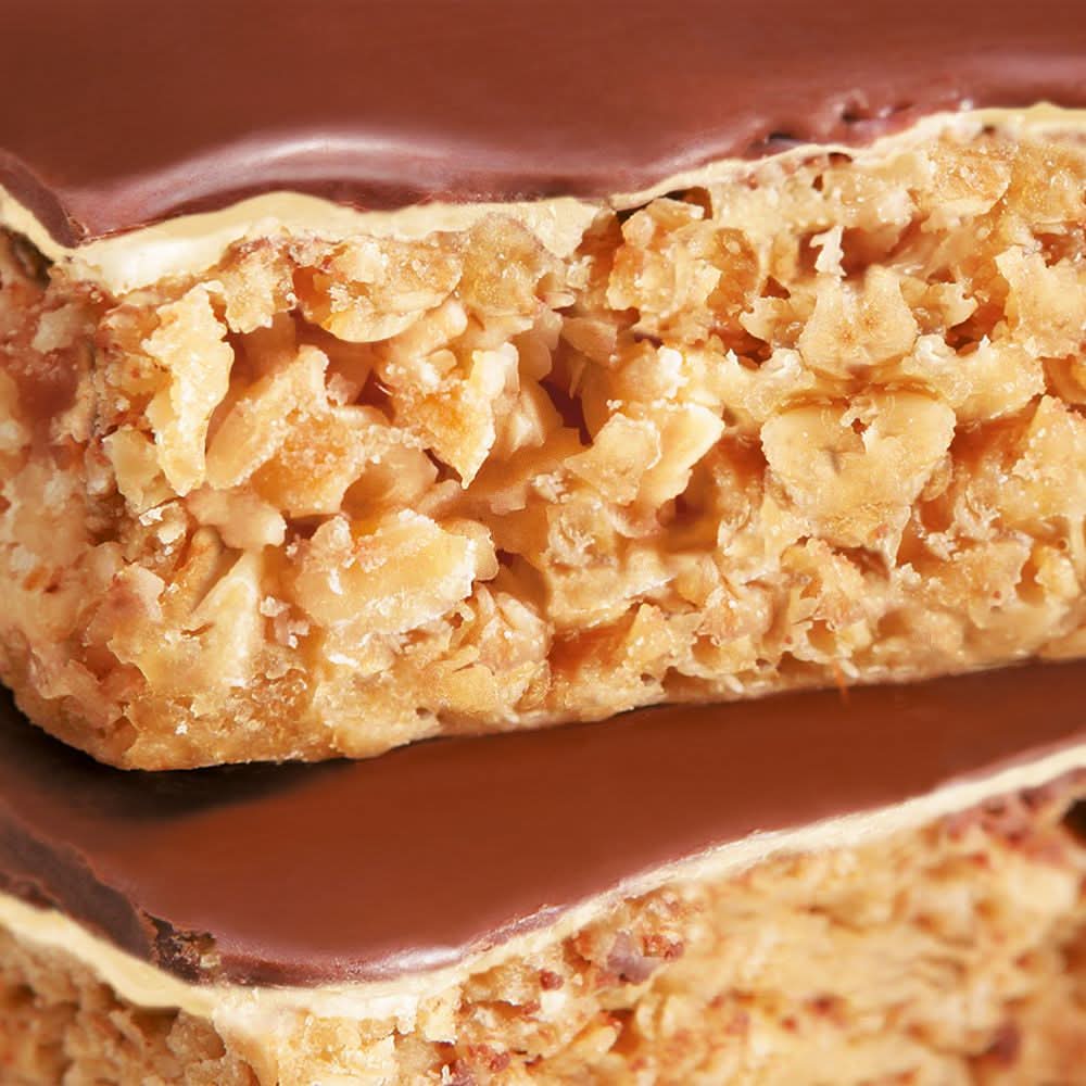 Aufgeschnittener Davina Oatsnack Riegel.