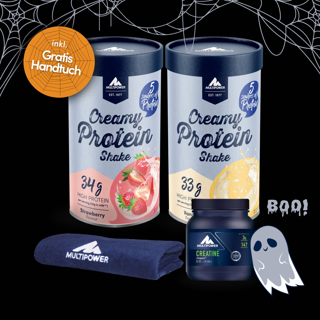 Creamy Starter-Paket | 2x420g, 1x 500g Creatine + GRATIS Handtuch