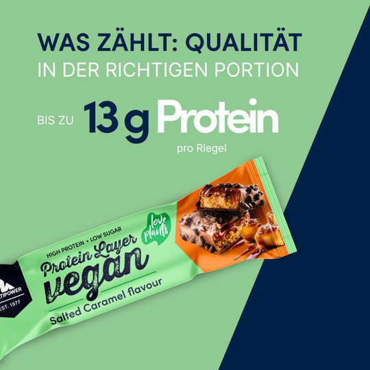 Vegan Protein Layer Salted Caramel 55g | 13g Protein