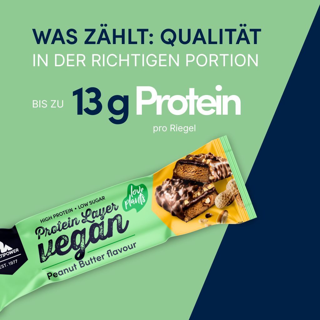 Vegan Protein Layer Peanut Butter 55g | 13g Protein