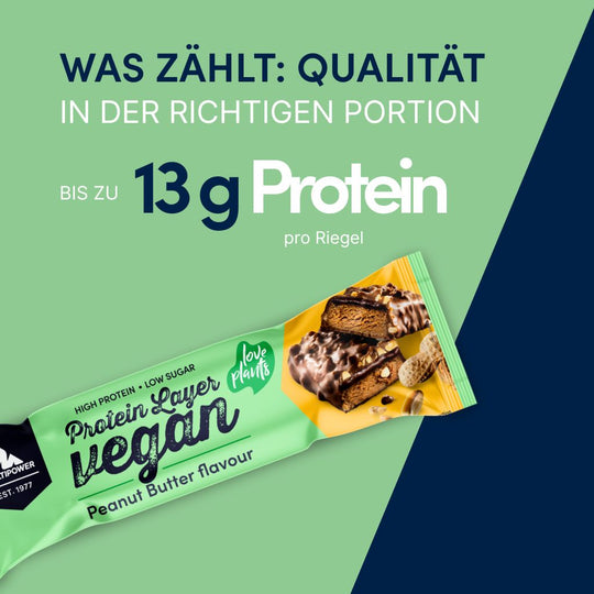 Vegan Protein Layer Peanut Butter 55g | 13g Protein
