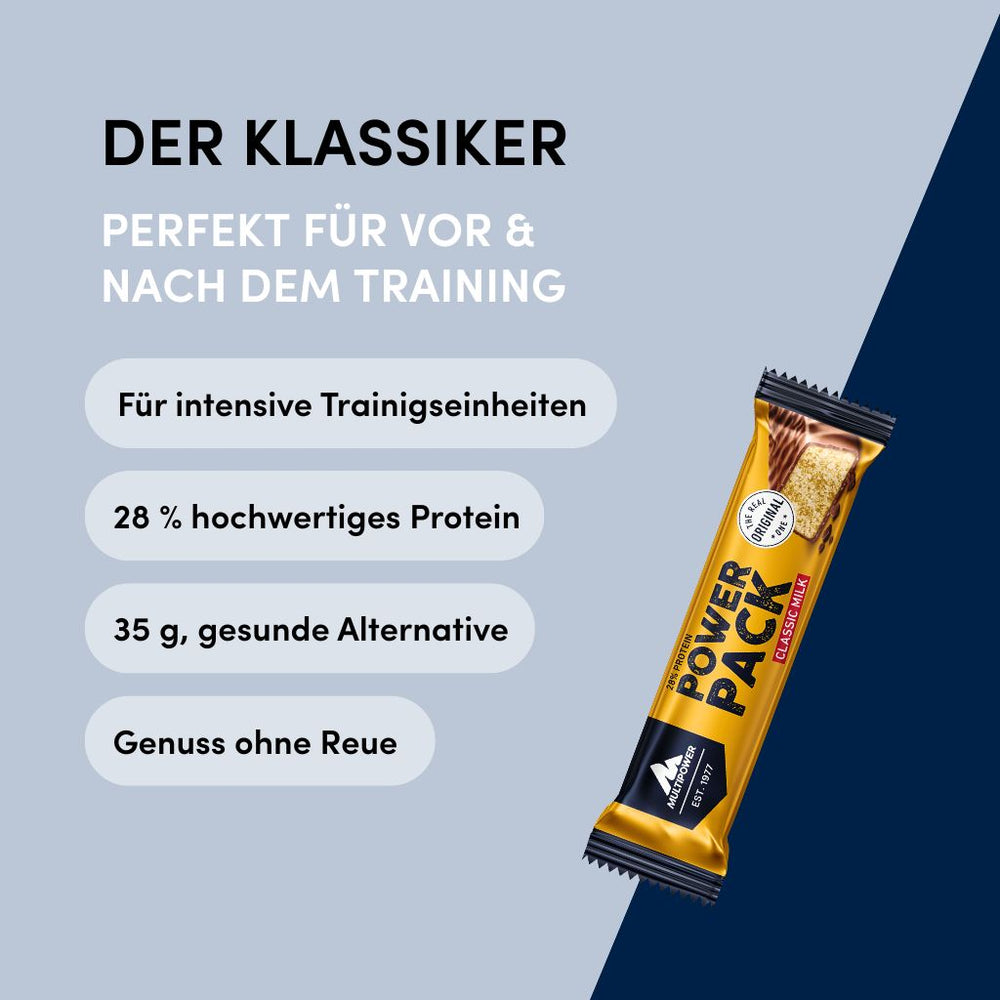 Power Pack 24x 35g | Cremige Vollmilch