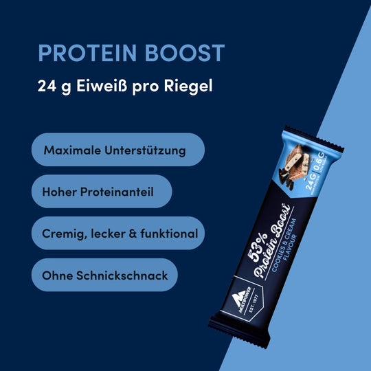 53% Protein Boost - 20x 45g | Cookies & Cream