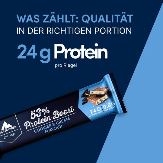 53% Protein Boost - 20x 45g | Cookies & Cream