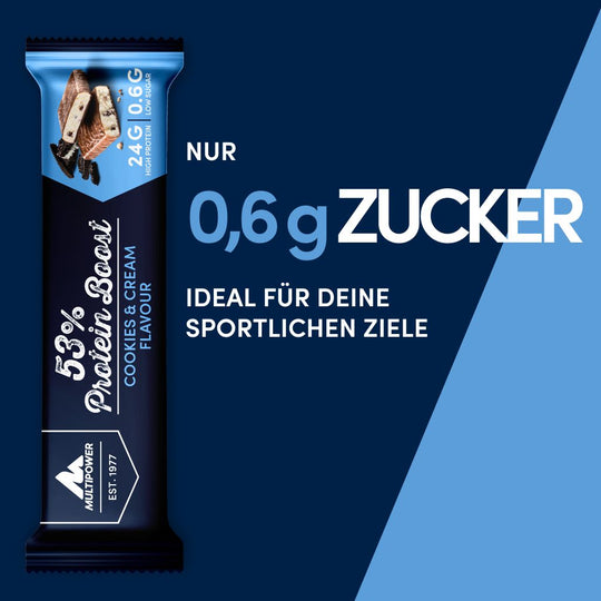 53% Protein Boost - 20x 45g | Cookies & Cream