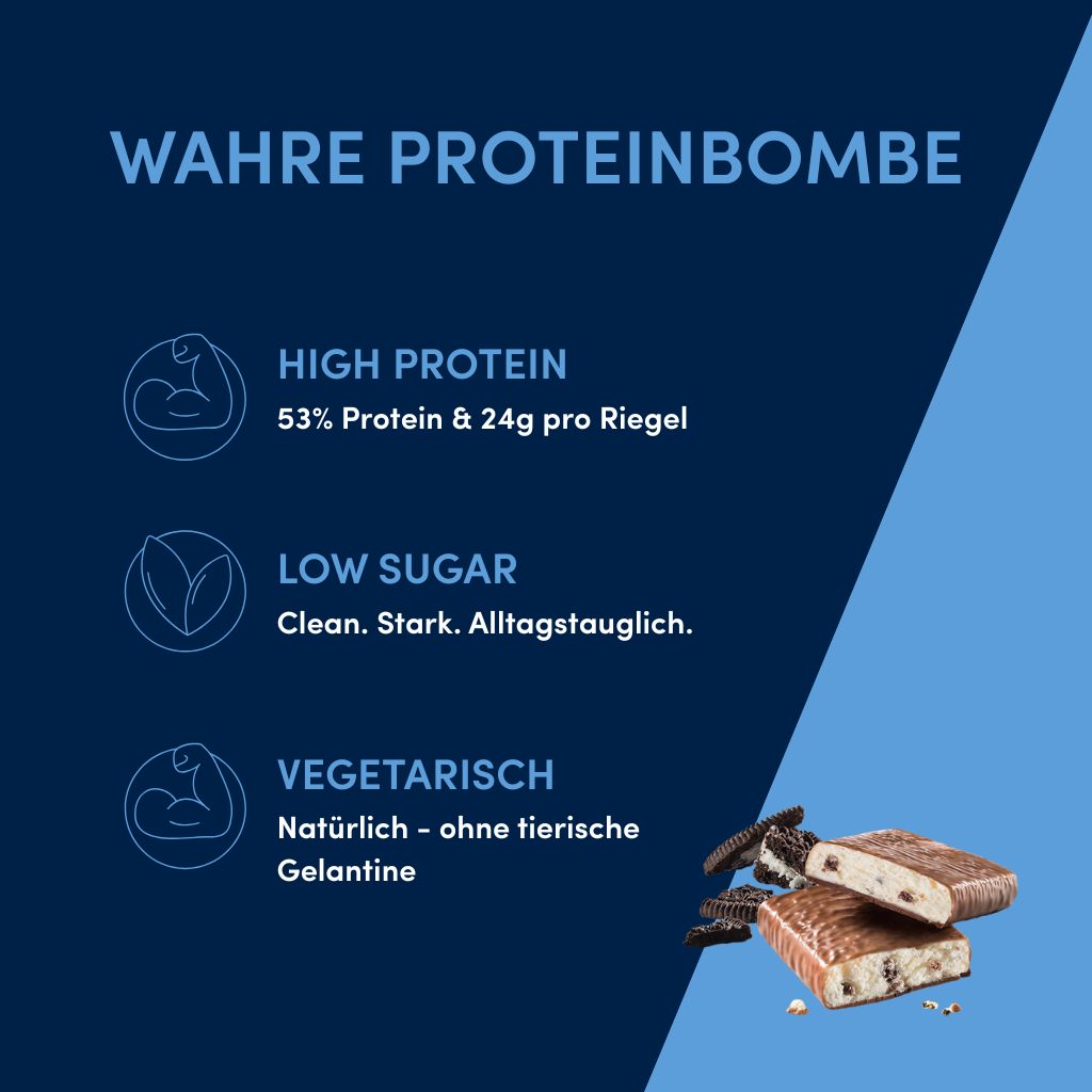 53% Protein Boost - 20x 45g | Cookies & Cream