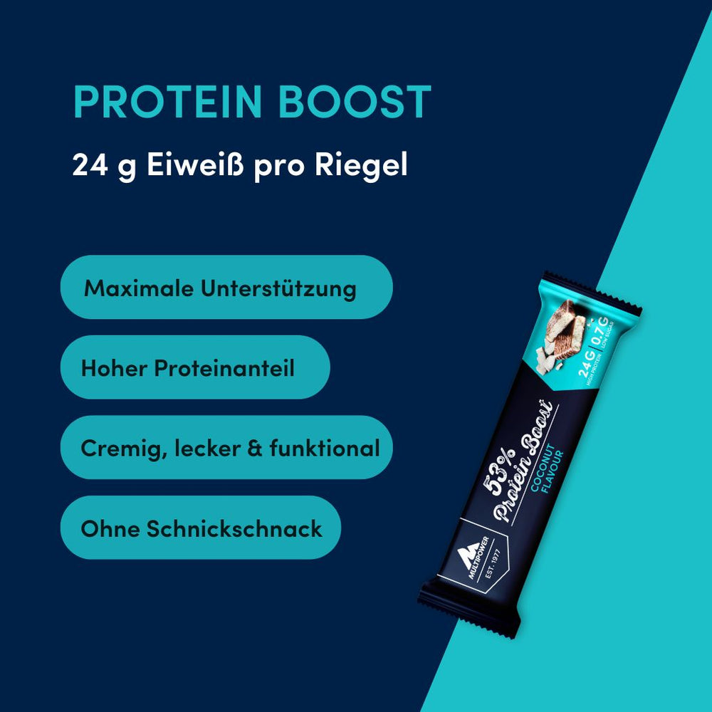 53% Protein Boost - 20x 45g | Kokosnuss