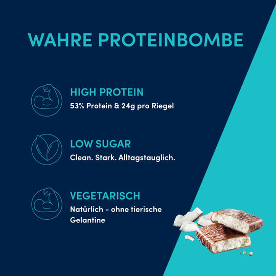 53% Protein Boost - 20x 45g | Kokosnuss