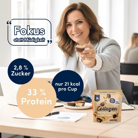 Collagen Butter Cups - 1x 70g | Vanilla Cashew