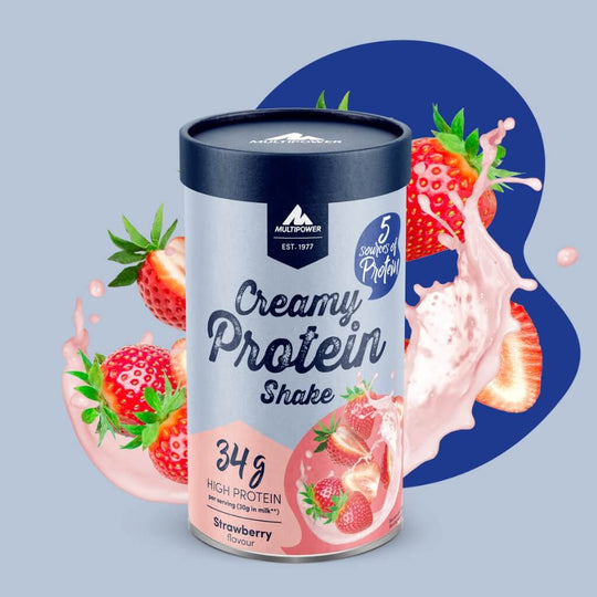 28 Portionen Creamy Erdbeer Proteinpulver | 840g