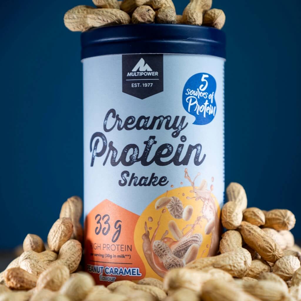 28 Portionen (á 30g) Creamy Peanut Caramel Proteinpulver | 840g