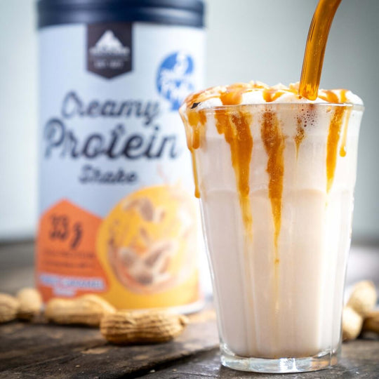 28 Portionen (á 30g) Creamy Peanut Caramel Proteinpulver | 840g