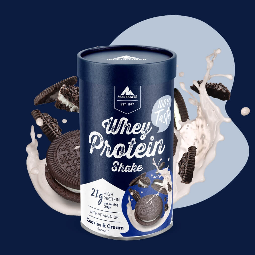 28 Portionen (á 30g) Whey Cookies & Cream Proteinpulver | 840g