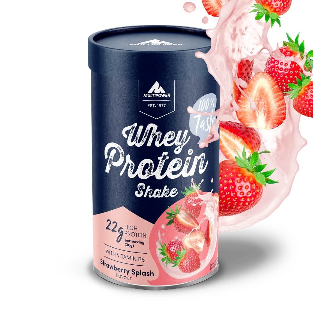 28 Portionen (á 30g) Whey Erdbeer Proteinpulver | 840g