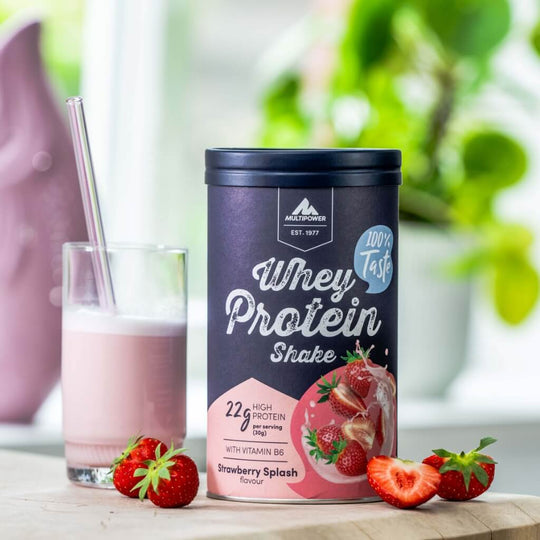 28 Portionen (á 30g) Whey Erdbeer Proteinpulver | 840g