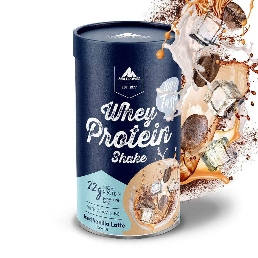 28 Portionen (á 30g) Whey Iced Vanilla Latte Proteinpulver | 840g