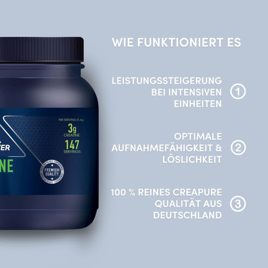 Creatine Pulver Creapure® 500g