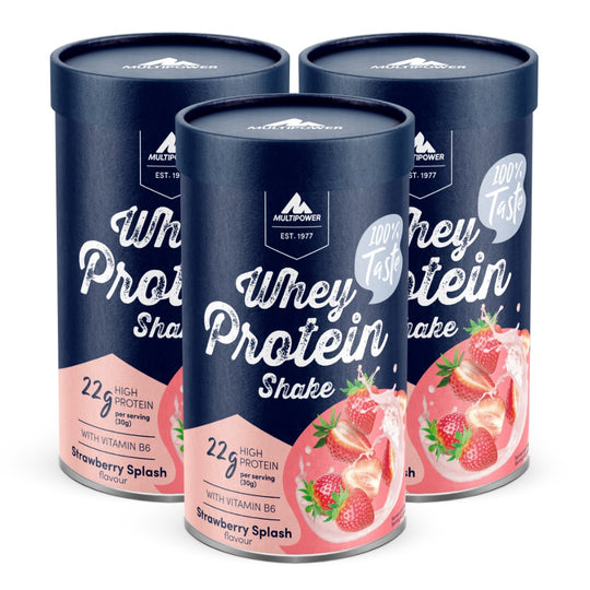 3x14 Portionen Whey Protein Proteinpulver Erdbeere