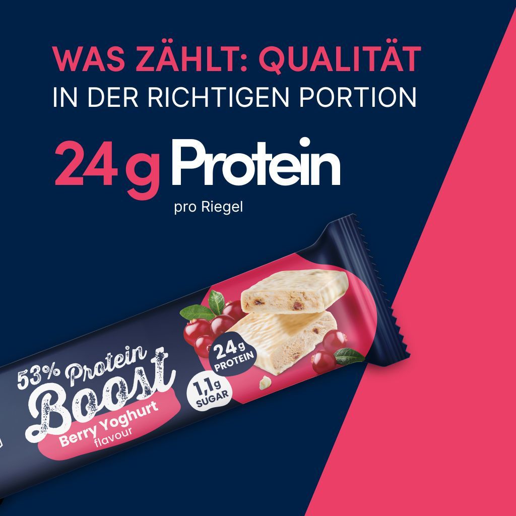 53% Protein Boost Berry Joghurt - 45g | High Protein