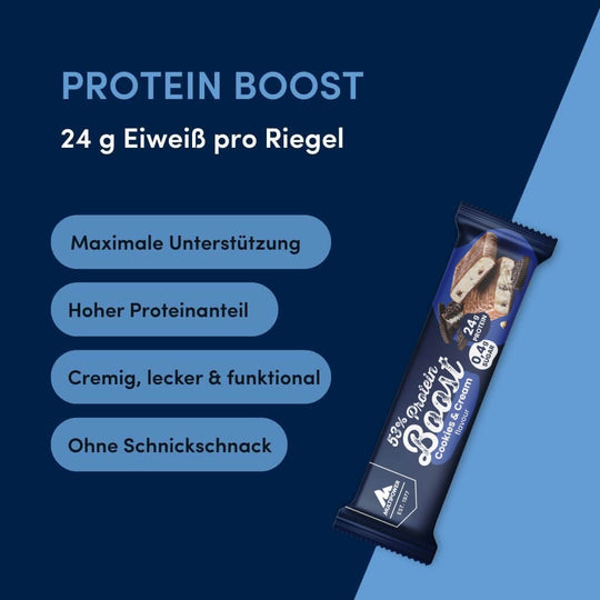 53% Protein Boost Cookies & Cream - 45g | High Protein
