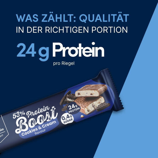 53% Protein Boost Cookies & Cream - 45g | High Protein