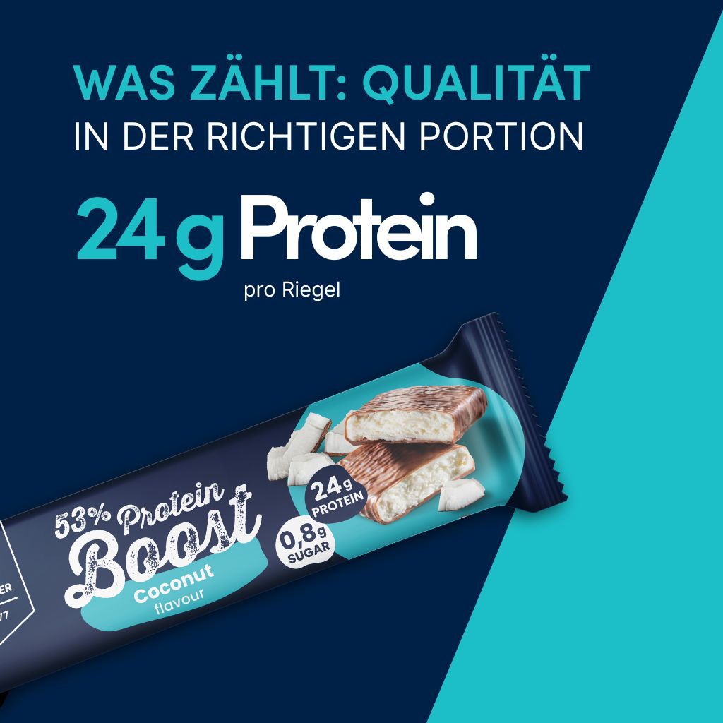 53% Protein Boost Kokosnuss - 45g | High Protein