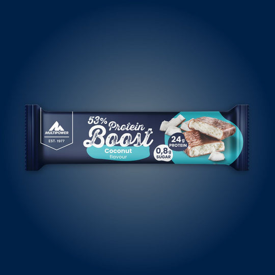 Boost Proteinriegel mit 53% Protein,  Kokosnuss (Artikel mit verkürzter Haltbarkeit)