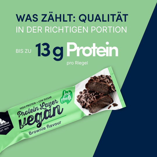 Vegan Protein Layer Brownie 55g | 13g Protein