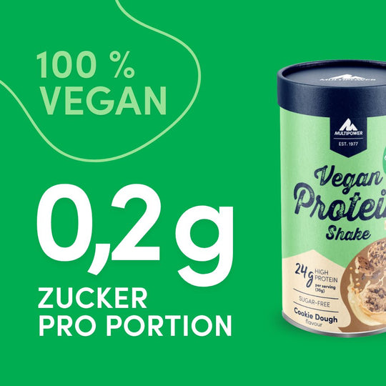 Vegan Protein Shake 420g | 24g Eiweiß - Cookies & Dough