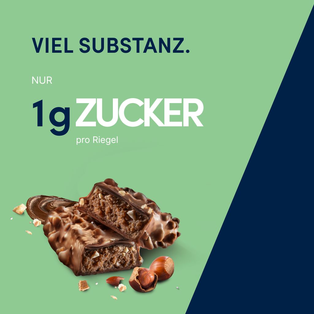 Vegan Layer Haselnuss Nougat 55g | 13g Protein NEU