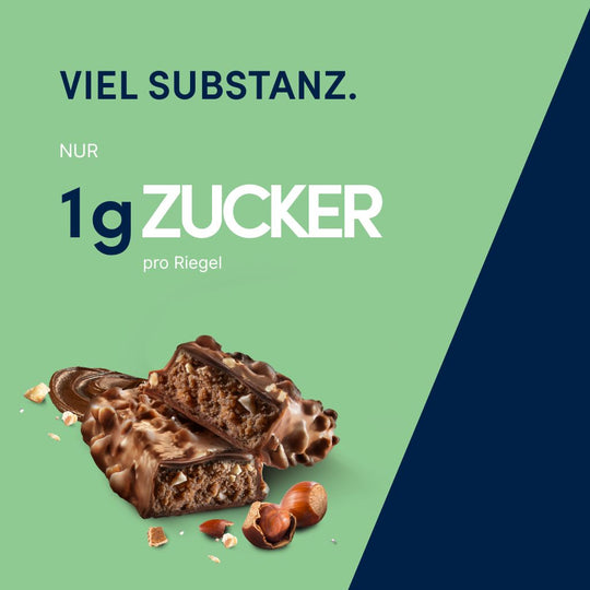 Vegan Layer Haselnuss Nougat 55g | 13g Protein NEU