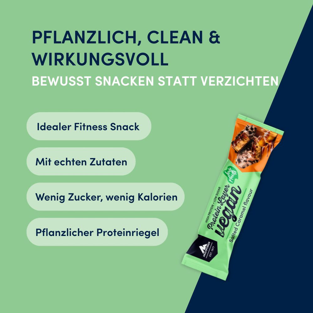 Vegan Protein Layer Salted Caramel 55g | 13g Protein