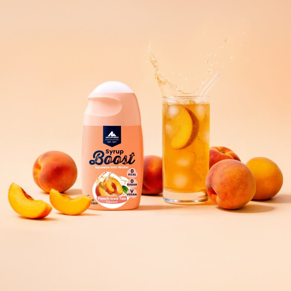 Syrup Boost Eistee Pfirsich | Getränkesirup ohne Zucker
