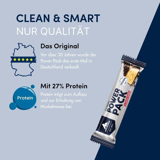 Power Pack CLASSIC DARK - 35g | Klassische Zartbitter mit 27% Protein